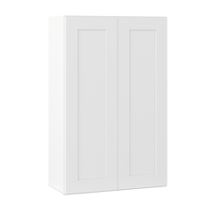 Wall Kitchen Cabinet W2742 Alpina White LessCare 27 in. width 42 in. height 12 in. depth - Kitchen Cabinets