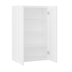 Wall Kitchen Cabinet W2742 Alpina White LessCare 27 in. width 42 in. height 12 in. depth - Kitchen Cabinets