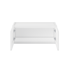 Wall Kitchen Cabinet W3012 Alpina White LessCare 30 in. width 12 in. height 12 in. depth - Kitchen Cabinets