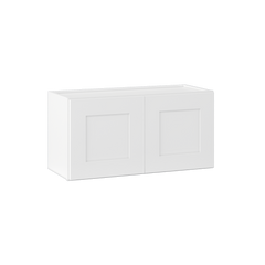 Wall Kitchen Cabinet W3015 Alpina White LessCare 30 in. width 15 in. height 12 in. depth - Kitchen Cabinets