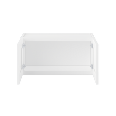 Wall Kitchen Cabinet W3015 Alpina White LessCare 30 in. width 15 in. height 12 in. depth - Kitchen Cabinets