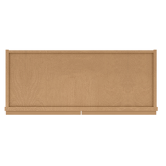 Wall Kitchen Cabinet W3015 Shaker Toffee LessCare 30 in. width 15 in. height 12 in. depth - Kitchen Cabinets