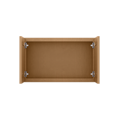 Wall Kitchen Cabinet W3018 Shaker Toffee LessCare 30 in. width 18 in. height 12 in. depth - Kitchen Cabinets