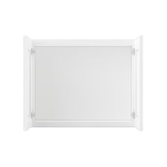 Wall Kitchen Cabinet W3024 Alpina White LessCare 30 in. width 24 in. height 12 in. depth Kitchen Cabinets
