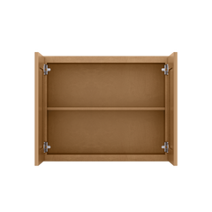 Wall Kitchen Cabinet W3024 Shaker Toffee LessCare 30 in. width 24 in. height 12 in. depth - Kitchen Cabinets