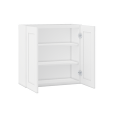 Wall Kitchen Cabinet W3030 Alpina White LessCare 30 in. width 30 in. height 12 in. depth Kitchen Cabinets