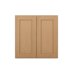 Wall Kitchen Cabinet W3030 Shaker Toffee LessCare 30 in. width 30 in. height 12 in. depth - Kitchen Cabinets