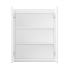 Wall Kitchen Cabinet W3036 Alpina White LessCare 30 in. width 36 in. height 12 in. depth - Kitchen Cabinets