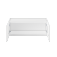 Wall Kitchen Cabinet W3312 Alpina White LessCare 33 in. width 12 in. height 12 in. depth - Kitchen Cabinets