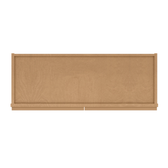 Wall Kitchen Cabinet W3312 Shaker Toffee LessCare 33 in. width 12 in. height 12 in. depth - Kitchen Cabinets