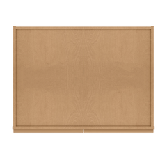 Wall Kitchen Cabinet W331224 Shaker Toffee LessCare 33 in. width 12 in. height 24 in. depth - Kitchen Cabinets