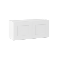 Wall Kitchen Cabinet W3315 Alpina White LessCare 33 in. width 15 in. height 12 in. depth - Kitchen Cabinets