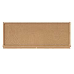 Wall Kitchen Cabinet W3315 Shaker Toffee LessCare 33 in. width 15 in. height 12 in. depth - Kitchen Cabinets