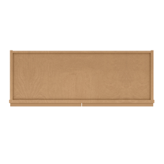 Wall Kitchen Cabinet W3318 Shaker Toffee LessCare 33 in. width 18 in. height 12 in. depth - Kitchen Cabinets