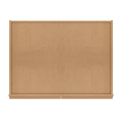 Wall Kitchen Cabinet W331824 Shaker Toffee LessCare 33 in. width 18 in. height 24 in. depth - Kitchen Cabinets