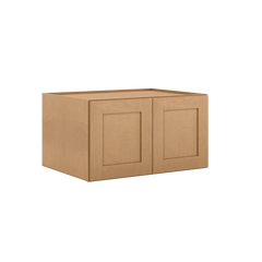 Wall Kitchen Cabinet W331824 Shaker Toffee LessCare 33 in. width 18 in. height 24 in. depth - Kitchen Cabinets