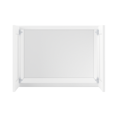 Wall Kitchen Cabinet W332424 Alpina White LessCare 33 in. width 24 in. height 24 in. depth - Kitchen Cabinets