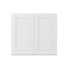 Wall Kitchen Cabinet W3330 Alpina White LessCare 33 in. width 30 in. height 12 in. depth - Kitchen Cabinets
