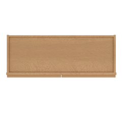 Wall Kitchen Cabinet W3330 Shaker Toffee LessCare 33 in. width 30 in. height 12 in. depth - Kitchen Cabinets