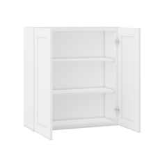Wall Kitchen Cabinet W3336 Alpina White LessCare 33 in. width 36 in. height 12 in. depth - Kitchen Cabinets