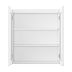 Wall Kitchen Cabinet W3336 Alpina White LessCare 33 in. width 36 in. height 12 in. depth - Kitchen Cabinets