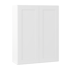 Wall Kitchen Cabinet W3342 Alpina White LessCare 33 in. width 42 in. height 12 in. depth - Kitchen Cabinets