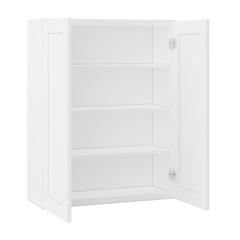 Wall Kitchen Cabinet W3342 Alpina White LessCare 33 in. width 42 in. height 12 in. depth - Kitchen Cabinets