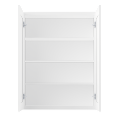 Wall Kitchen Cabinet W3342 Alpina White LessCare 33 in. width 42 in. height 12 in. depth - Kitchen Cabinets