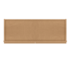 Wall Kitchen Cabinet W3342 Shaker Toffee LessCare 33 in. width 42 in. height 12 in. depth - Kitchen Cabinets