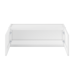 Wall Kitchen Cabinet W3612 Alpina White LessCare 36 in. width 12 in. height 12 in. depth - Kitchen Cabinets