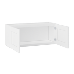 Wall Kitchen Cabinet W3615 Alpina White LessCare 36 in. width 15 in. height 12 in. depth - Kitchen Cabinets