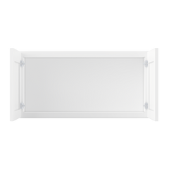Wall Kitchen Cabinet W3618 Alpina White LessCare 36 in. width 18 in. height 12 in. depth - Kitchen Cabinets