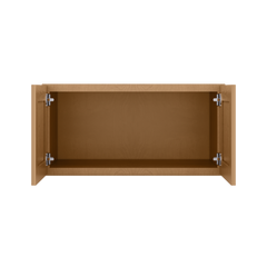 Wall Kitchen Cabinet W361824 Shaker Toffee LessCare 36 in. width 18 in. height 24 in. depth - Kitchen Cabinets