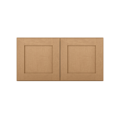 Wall Kitchen Cabinet W361824 Shaker Toffee LessCare 36 in. width 18 in. height 24 in. depth - Kitchen Cabinets