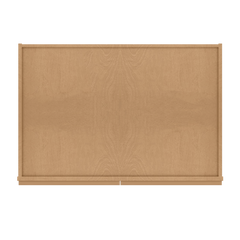 Wall Kitchen Cabinet W361824 Shaker Toffee LessCare 36 in. width 18 in. height 24 in. depth - Kitchen Cabinets