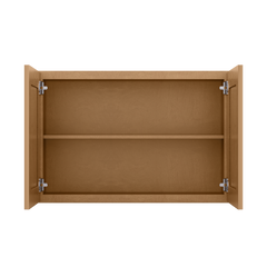 Wall Kitchen Cabinet W3624 Shaker Toffee LessCare 36 in. width 24 in. height 12 in. depth - Kitchen Cabinets