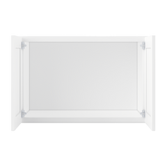 Wall Kitchen Cabinet W362424 Alpina White LessCare 36 in. width 24 in. height 24 in. depth - Kitchen Cabinets