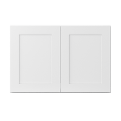 Wall Kitchen Cabinet W362424 Alpina White LessCare 36 in. width 24 in. height 24 in. depth - Kitchen Cabinets
