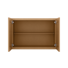 Wall Kitchen Cabinet W362424 Shaker Toffee LessCare 36 in. width 24 in. height 24 in. depth - Kitchen Cabinets