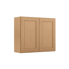 Wall Kitchen Cabinet W3630 Shaker Toffee LessCare 36 in. width 30 in. height 12 in. depth - Kitchen Cabinets