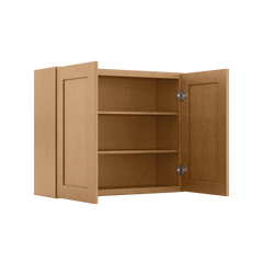 Wall Kitchen Cabinet W3630 Shaker Toffee LessCare 36 in. width 30 in. height 12 in. depth - Kitchen Cabinets