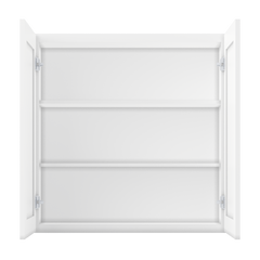 Wall Kitchen Cabinet W3636 Alpina White LessCare 36 in. width 36 in. height 12 in. depth - Kitchen Cabinets