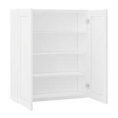 Wall Kitchen Cabinet W3642 Alpina White LessCare 36 in. width 42 in. height 12 in. depth - Kitchen Cabinets
