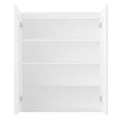 Wall Kitchen Cabinet W3642 Alpina White LessCare 36 in. width 42 in. height 12 in. depth - Kitchen Cabinets
