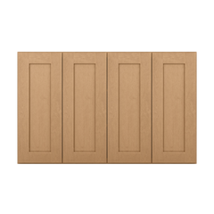 Wall Kitchen Cabinet W4830 Shaker Toffee LessCare 48 in. width 30 in. height 12 in. depth - Kitchen Cabinets
