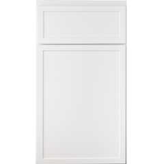 Wolf Classic Waverly White Paint Shaker White Door Sample