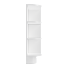 What-Not Shelf Base Kitchen Cabinet BWNT9 Alpina White LessCare 9 in. width 34.5 in. height 24 in. depth - Kitchen