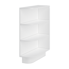 What-Not Shelf Base Kitchen Cabinet BWNT9 Alpina White LessCare 9 in. width 34.5 in. height 24 in. depth - Kitchen