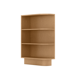 What-Not Shelf Base Kitchen Cabinet BWNT9 Shaker Toffee LessCare 9 in. width 34.5 in. height 24 in. depth - Kitchen