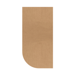 What-Not-Shelf Kitchen Cabinet WN642 Shaker Toffee LessCare 6 in. width 42 in. height 12 in. depth - Kitchen Cabinets
